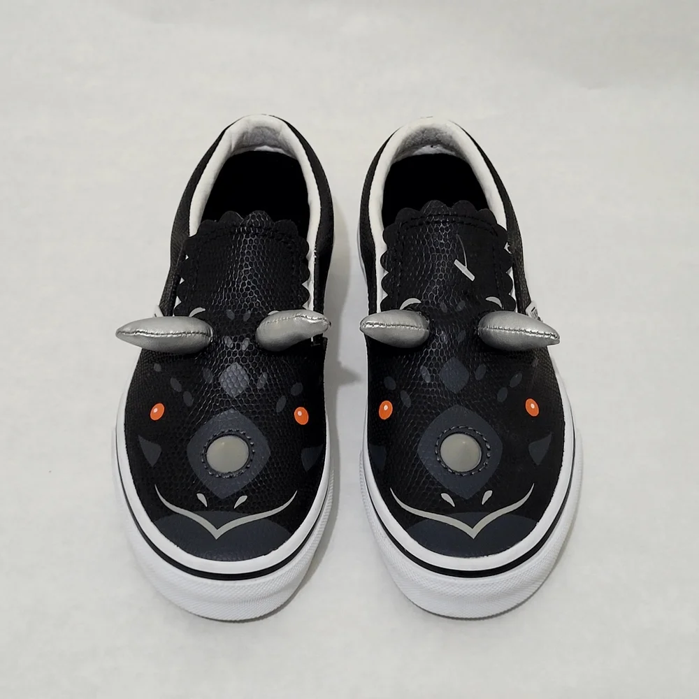 Vans Girls Triceratops Slip On Sneakers